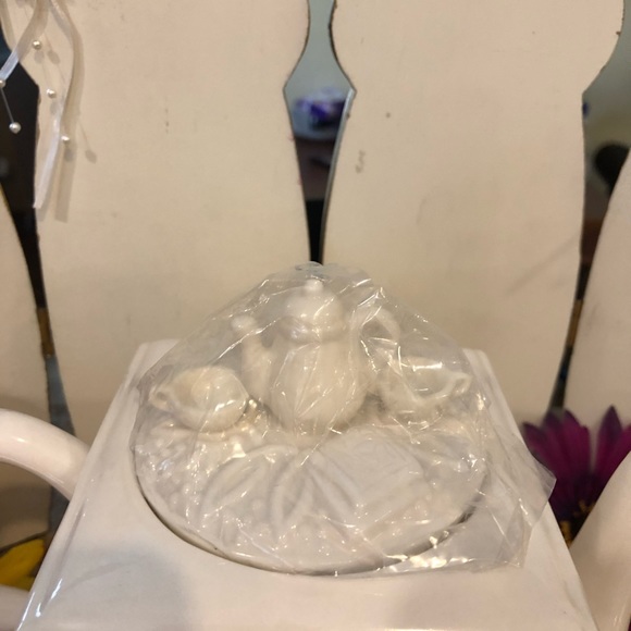 Lenox 1999 Vintage Butler's Pantry Tea Cart Teapot **Mint Condition** - Picture 4 of 12